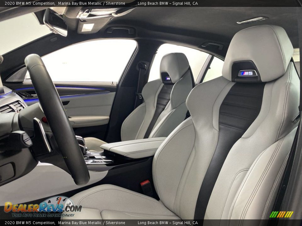 Front Seat of 2020 BMW M5 Competition Photo #16