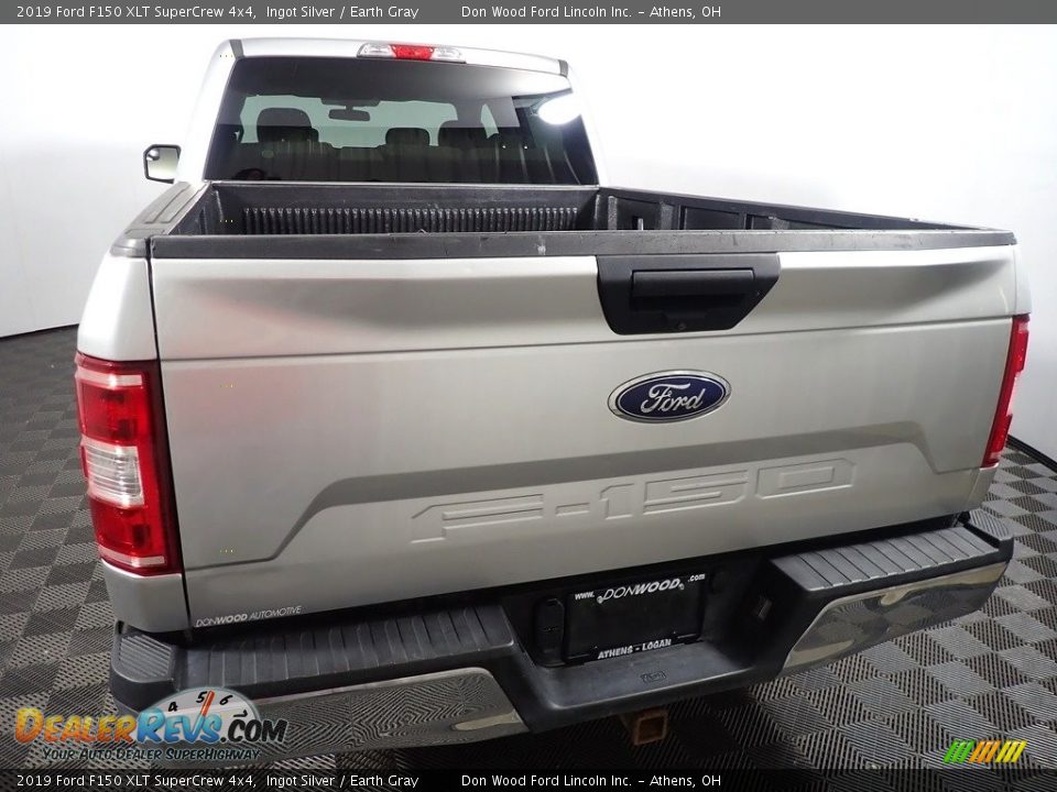 2019 Ford F150 XLT SuperCrew 4x4 Ingot Silver / Earth Gray Photo #13