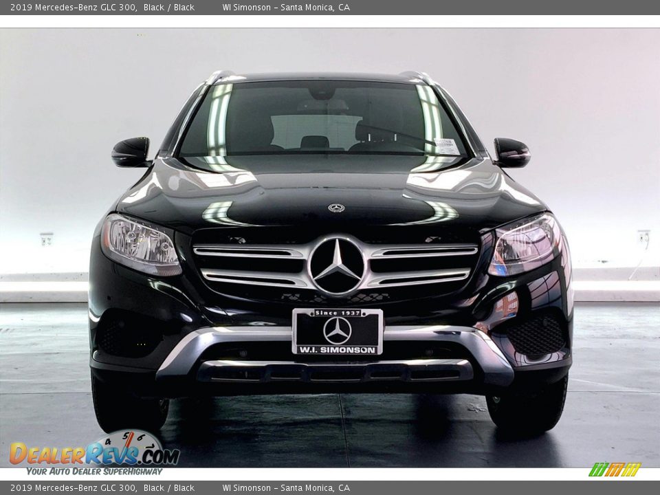 2019 Mercedes-Benz GLC 300 Black / Black Photo #2