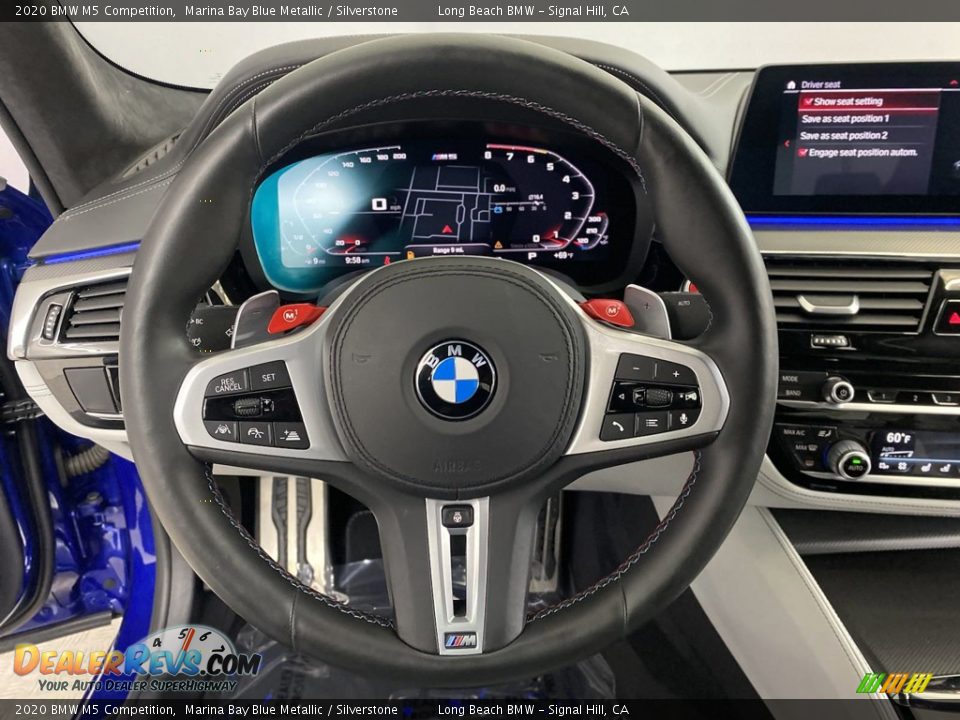2020 BMW M5 Competition Steering Wheel Photo #17