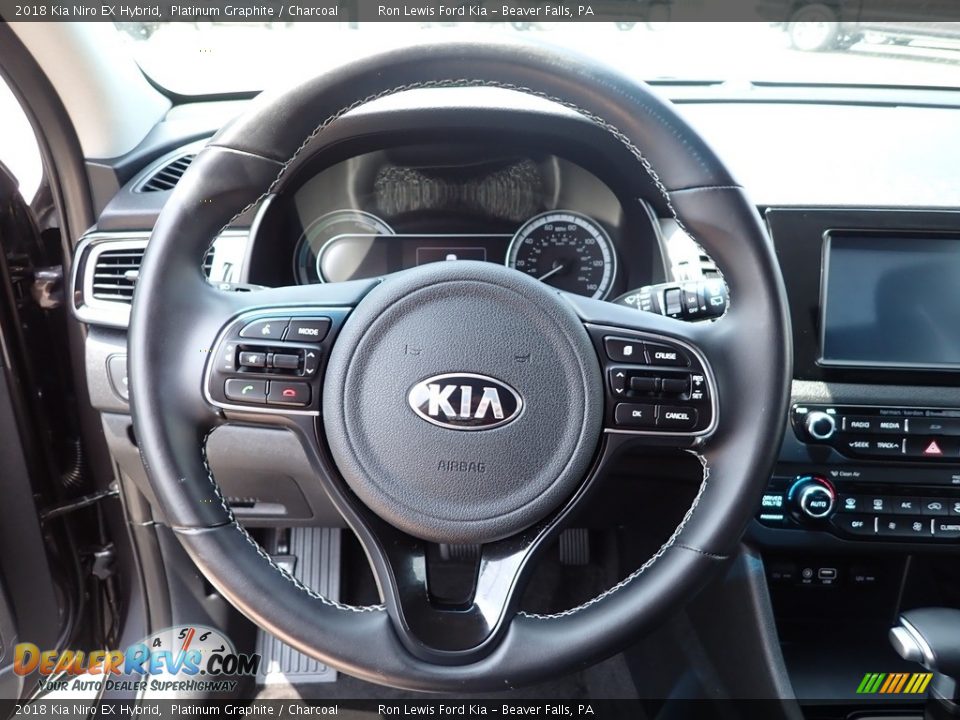 2018 Kia Niro EX Hybrid Steering Wheel Photo #19