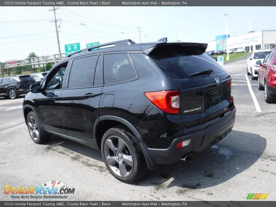 2020 Honda Passport Touring AWD Crystal Black Pearl / Black Photo #8