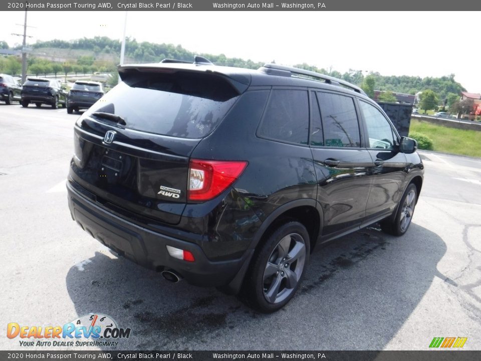 2020 Honda Passport Touring AWD Crystal Black Pearl / Black Photo #10