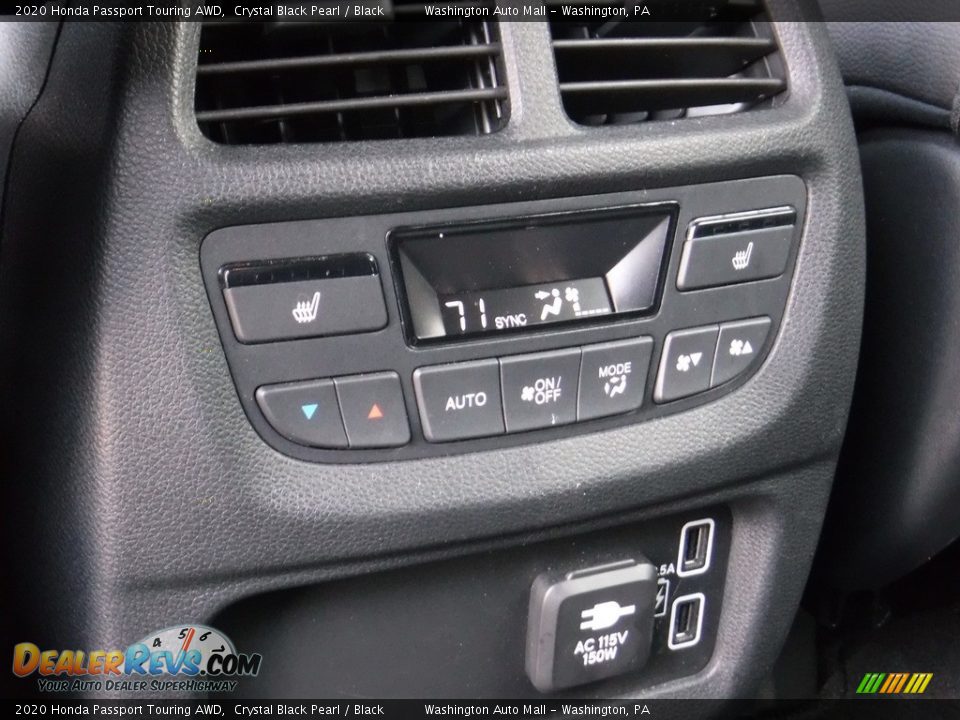 Controls of 2020 Honda Passport Touring AWD Photo #20