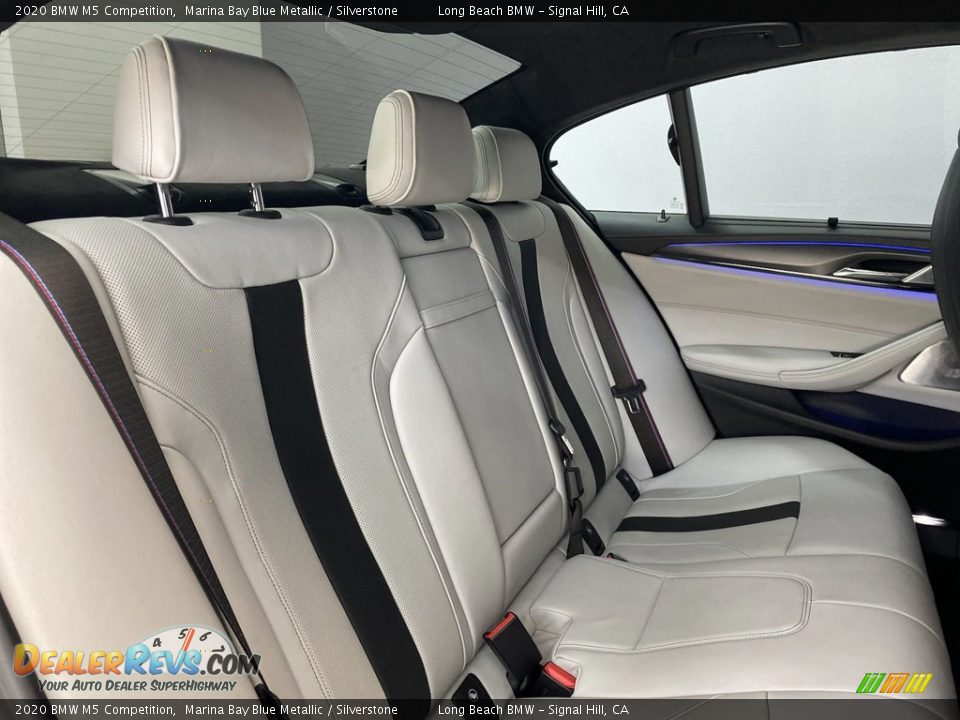 Rear Seat of 2020 BMW M5 Competition Photo #35