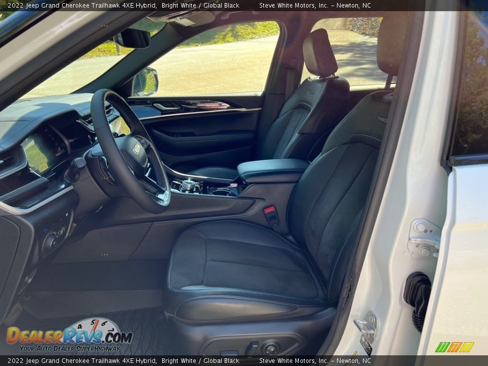 Front Seat of 2022 Jeep Grand Cherokee Trailhawk 4XE Hybrid Photo #13
