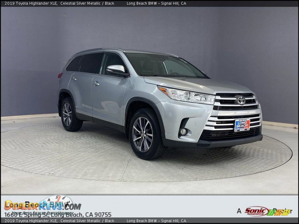 2019 Toyota Highlander XLE Celestial Silver Metallic / Black Photo #1