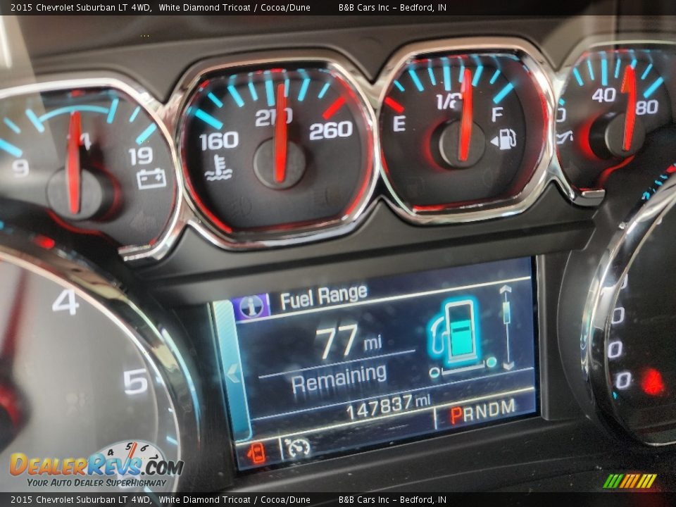 2015 Chevrolet Suburban LT 4WD Gauges Photo #11