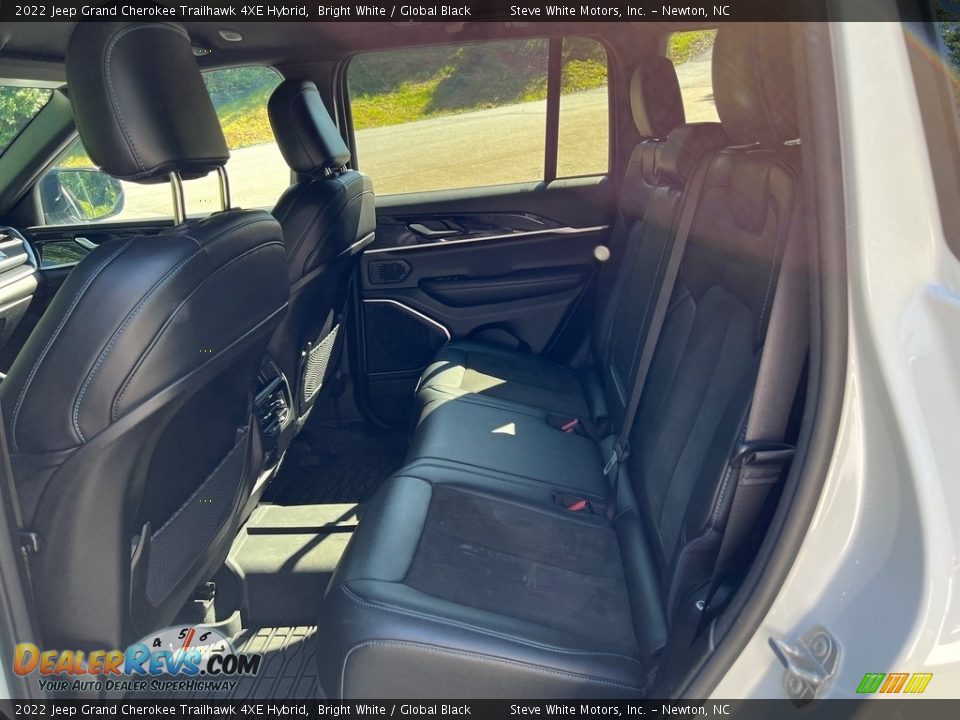 Rear Seat of 2022 Jeep Grand Cherokee Trailhawk 4XE Hybrid Photo #17