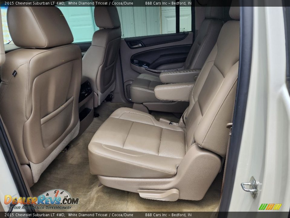 Rear Seat of 2015 Chevrolet Suburban LT 4WD Photo #18
