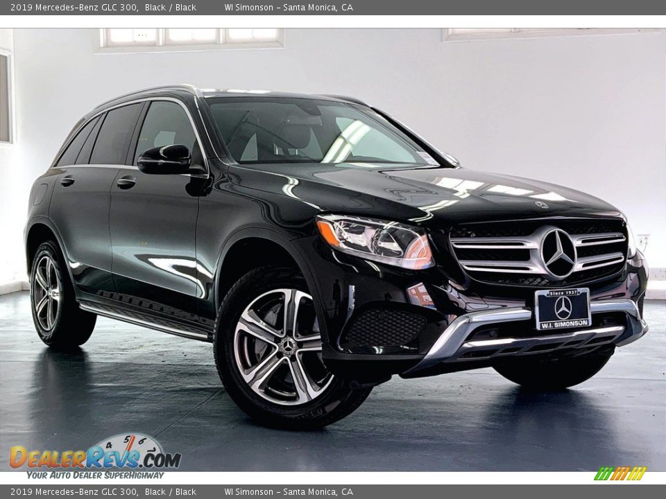 2019 Mercedes-Benz GLC 300 Black / Black Photo #34