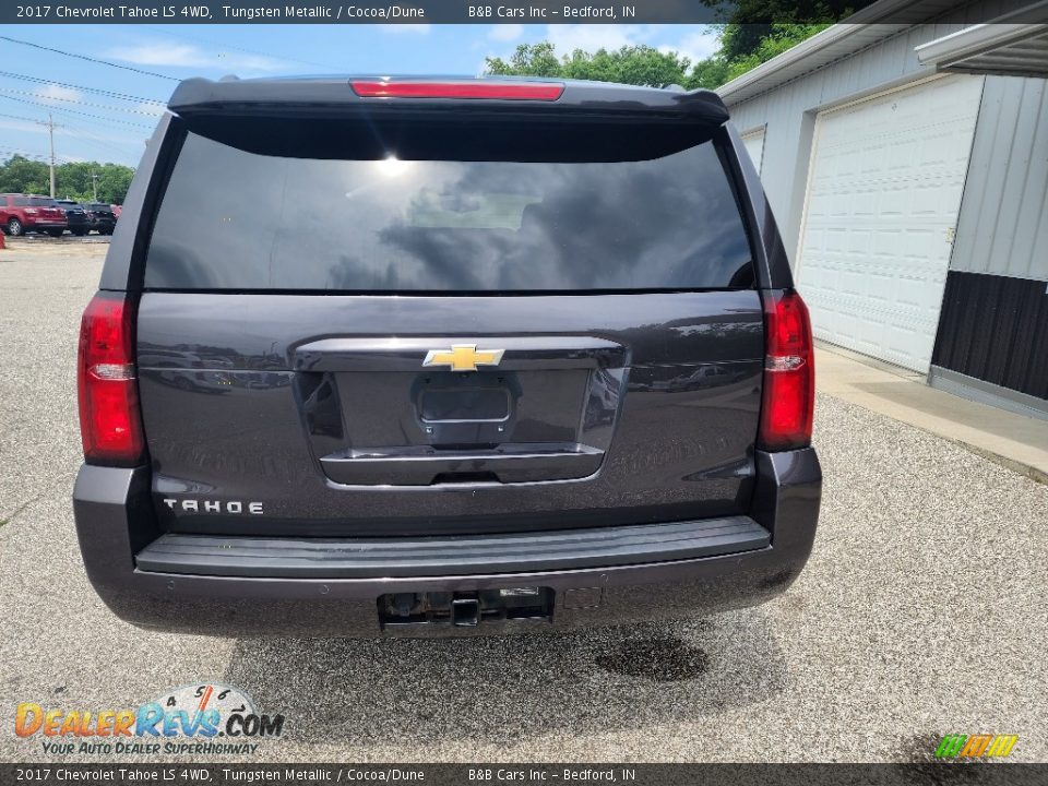 2017 Chevrolet Tahoe LS 4WD Tungsten Metallic / Cocoa/Dune Photo #3