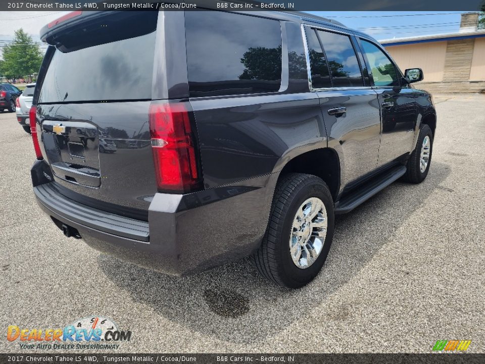 2017 Chevrolet Tahoe LS 4WD Tungsten Metallic / Cocoa/Dune Photo #4