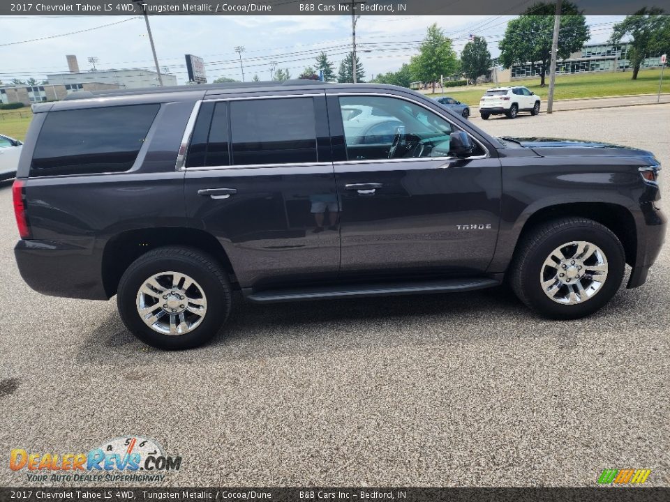 2017 Chevrolet Tahoe LS 4WD Tungsten Metallic / Cocoa/Dune Photo #5