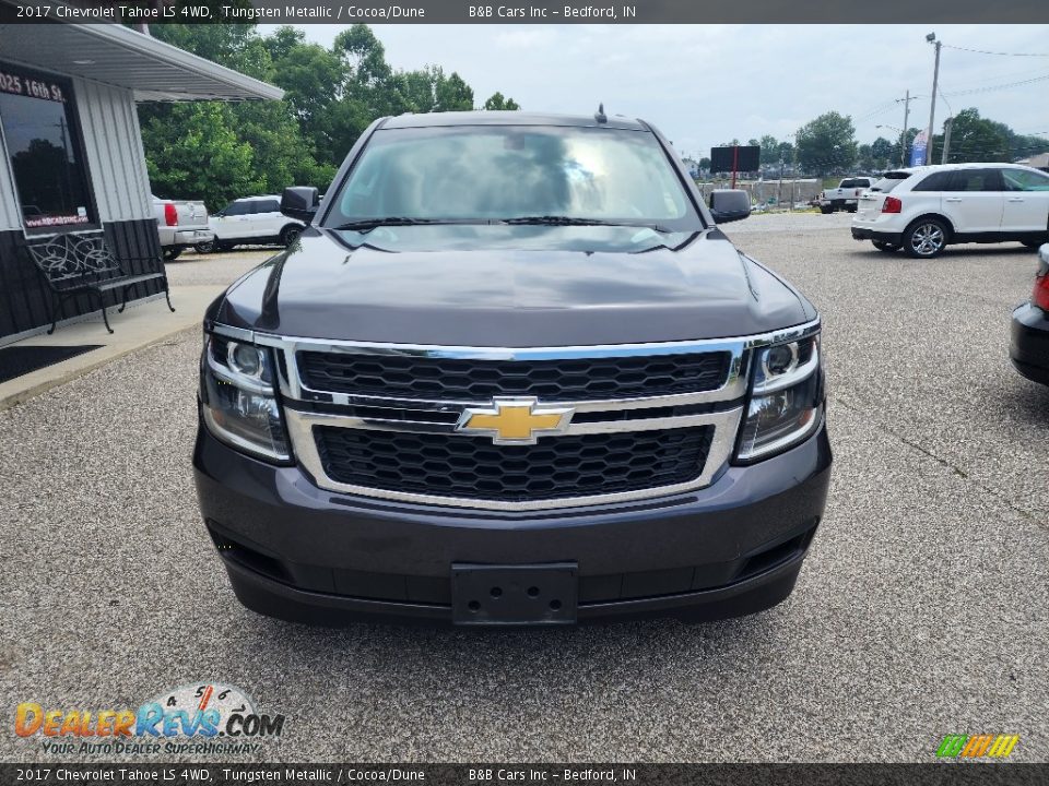 2017 Chevrolet Tahoe LS 4WD Tungsten Metallic / Cocoa/Dune Photo #7