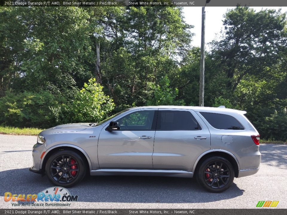 2021 Dodge Durango R/T AWD Billet Silver Metallic / Red/Black Photo #1