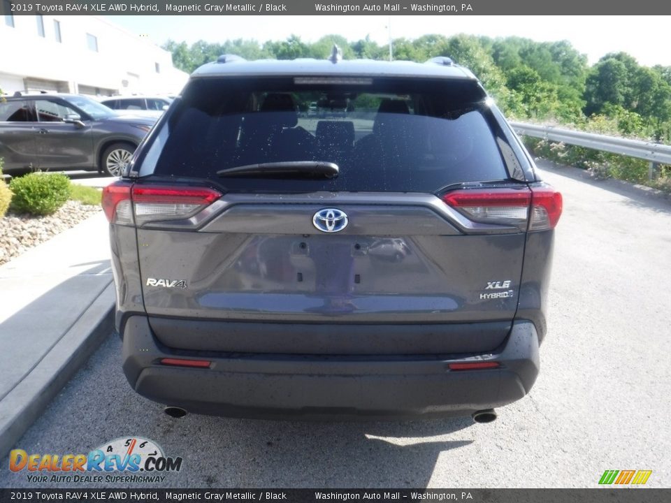 2019 Toyota RAV4 XLE AWD Hybrid Magnetic Gray Metallic / Black Photo #17