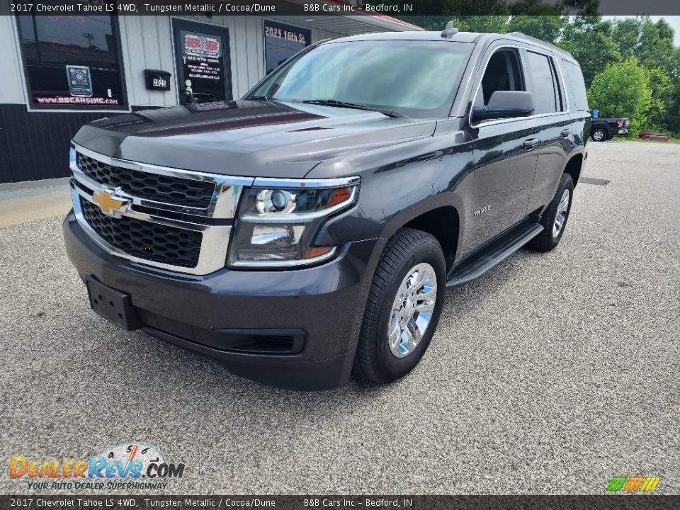 2017 Chevrolet Tahoe LS 4WD Tungsten Metallic / Cocoa/Dune Photo #8