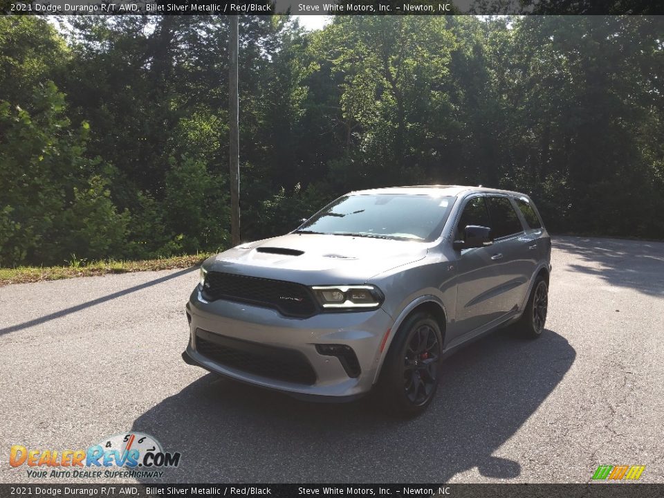 2021 Dodge Durango R/T AWD Billet Silver Metallic / Red/Black Photo #2