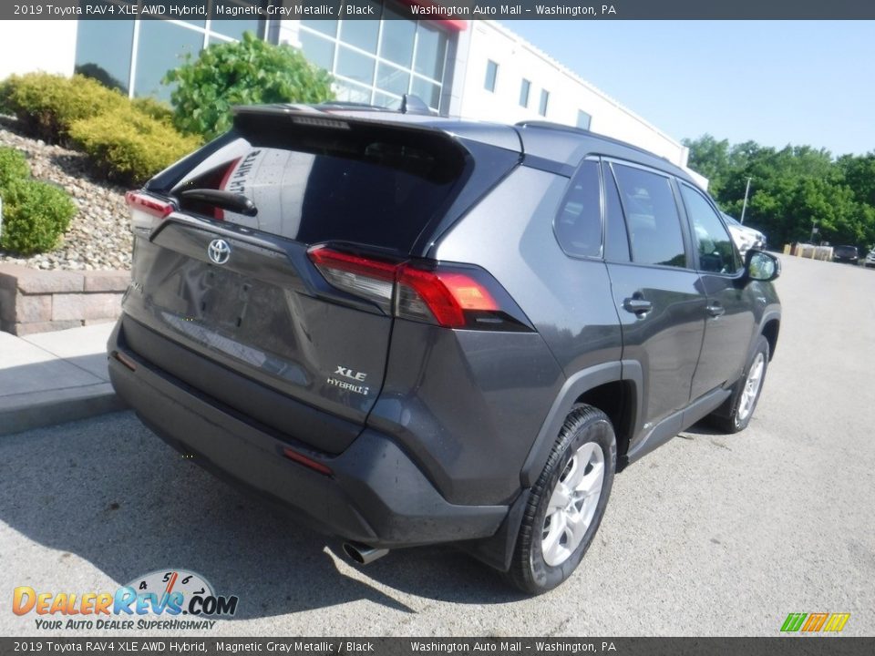 2019 Toyota RAV4 XLE AWD Hybrid Magnetic Gray Metallic / Black Photo #18