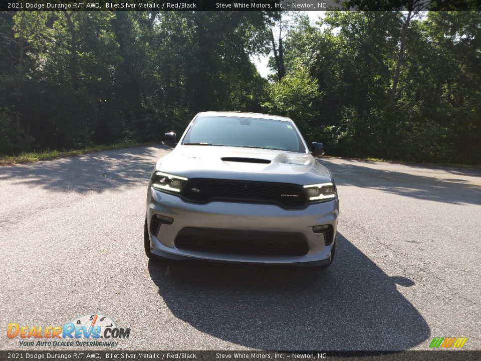 2021 Dodge Durango R/T AWD Billet Silver Metallic / Red/Black Photo #3