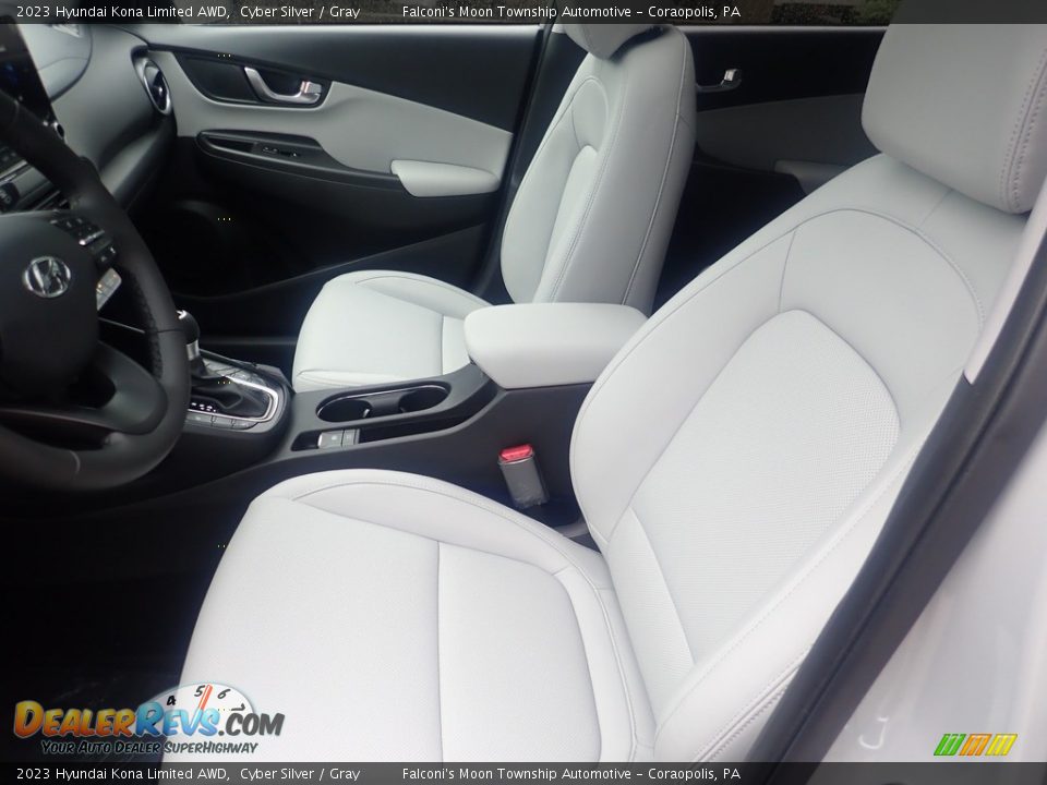 2023 Hyundai Kona Limited AWD Cyber Silver / Gray Photo #11