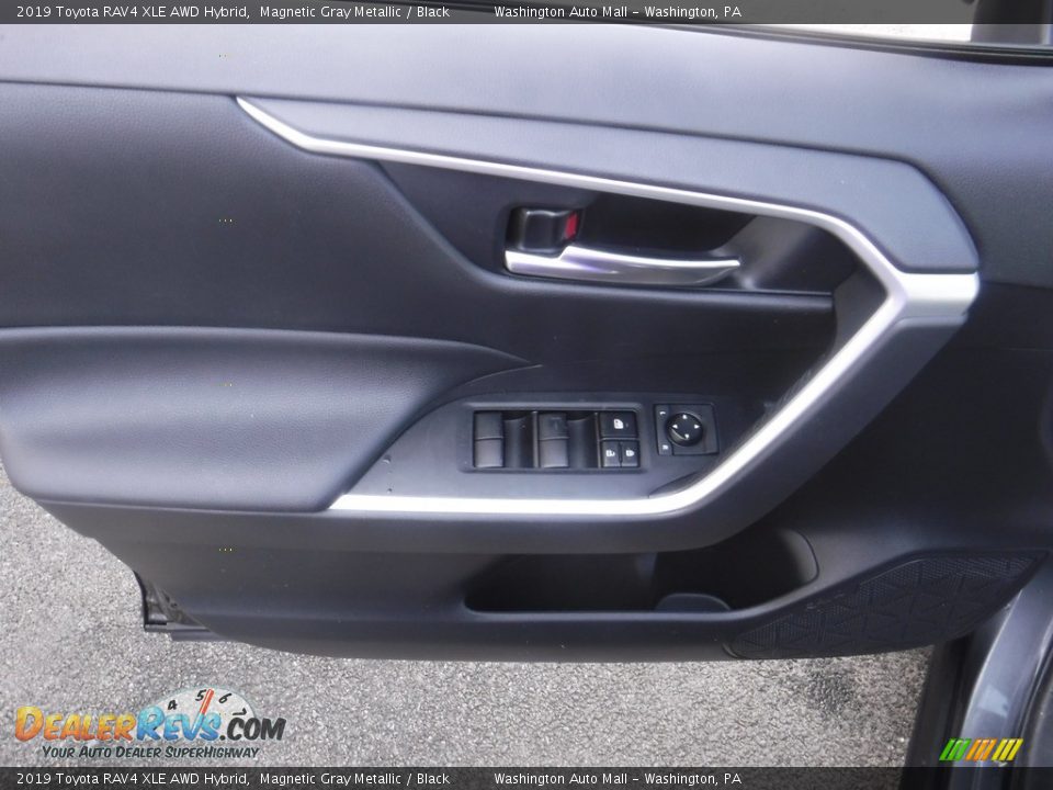 2019 Toyota RAV4 XLE AWD Hybrid Magnetic Gray Metallic / Black Photo #21