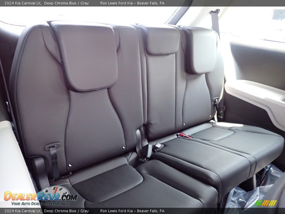 Rear Seat of 2024 Kia Carnival LX Photo #11
