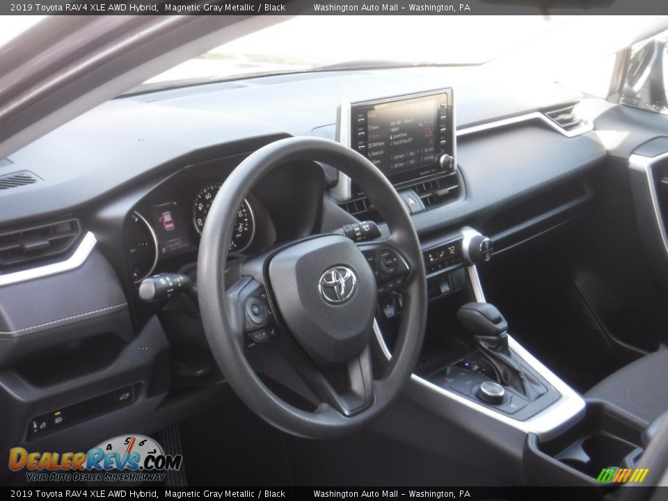 2019 Toyota RAV4 XLE AWD Hybrid Magnetic Gray Metallic / Black Photo #22