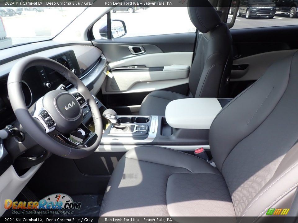 Gray Interior - 2024 Kia Carnival LX Photo #14