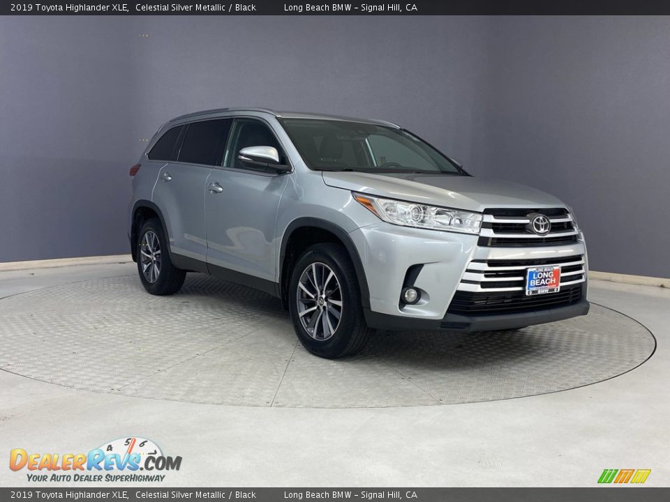 2019 Toyota Highlander XLE Celestial Silver Metallic / Black Photo #36