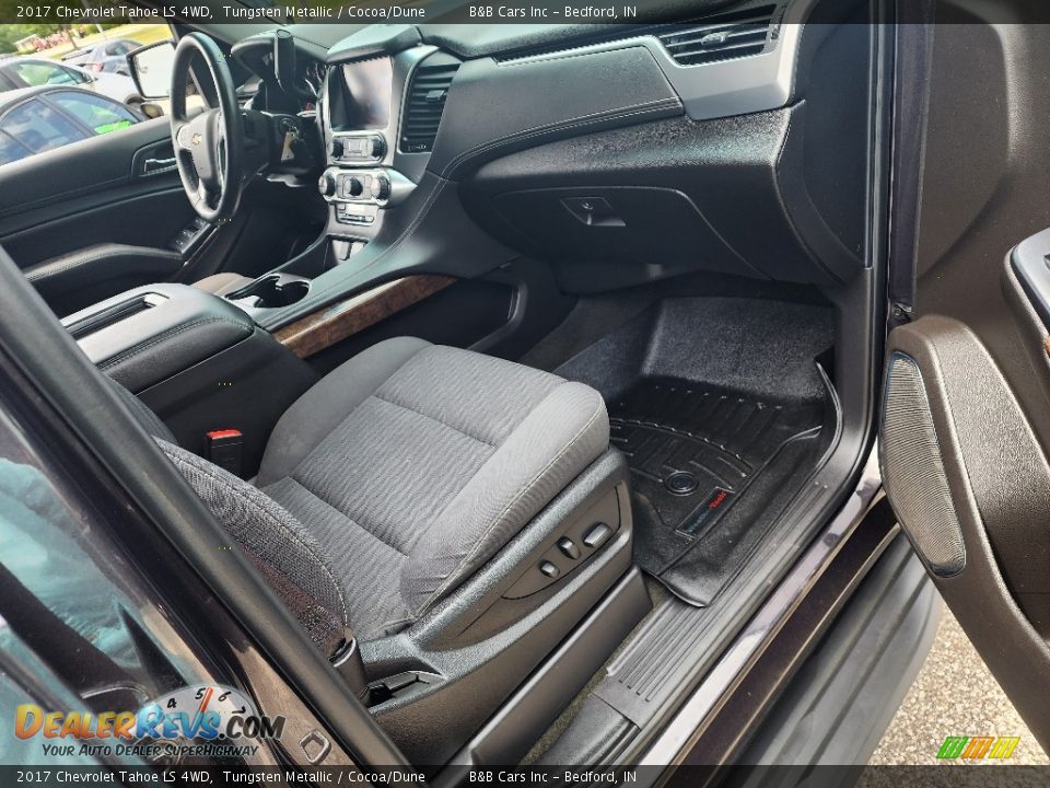 2017 Chevrolet Tahoe LS 4WD Tungsten Metallic / Cocoa/Dune Photo #25