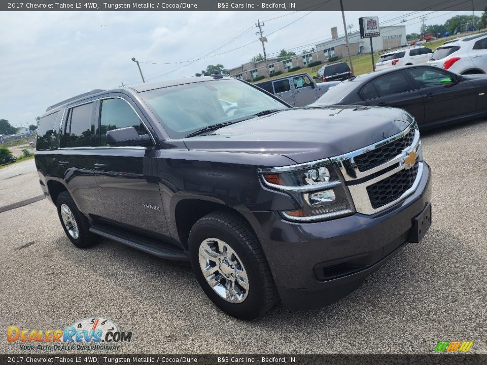 2017 Chevrolet Tahoe LS 4WD Tungsten Metallic / Cocoa/Dune Photo #27