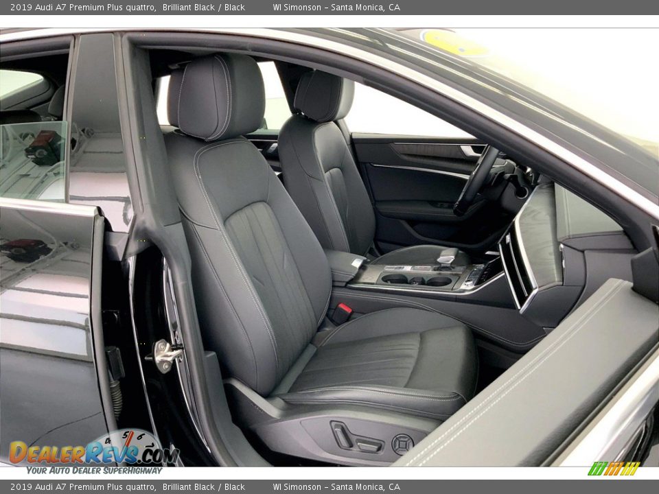 Front Seat of 2019 Audi A7 Premium Plus quattro Photo #6