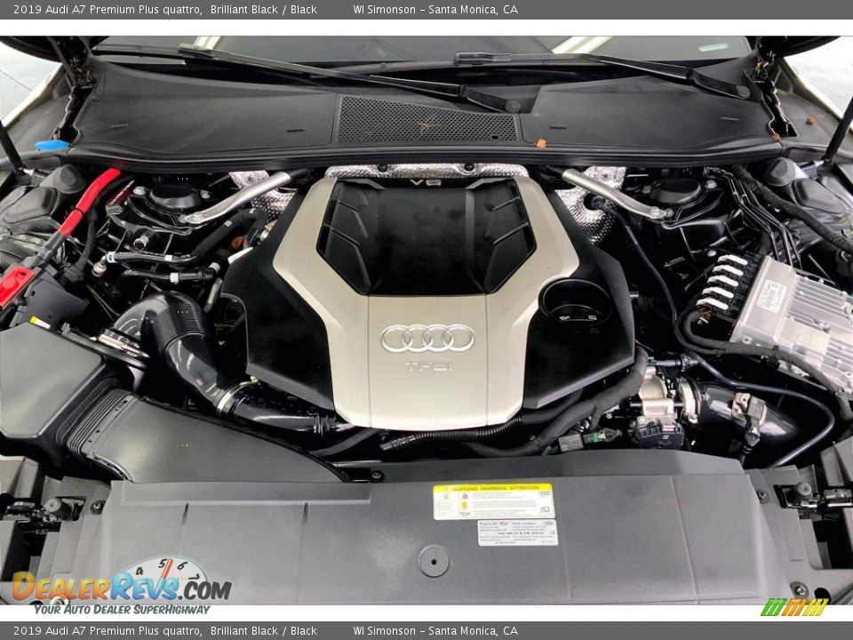 2019 Audi A7 Premium Plus quattro 3.0 Liter TFSI Supercharged DOHC 24-Valve VVT V6 Engine Photo #9