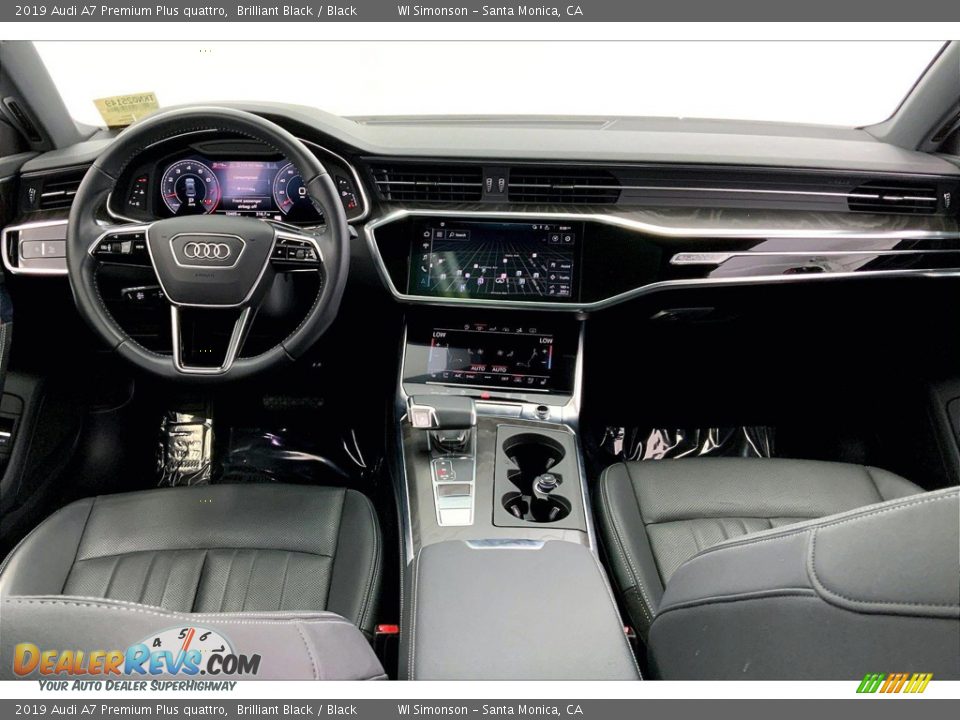 Black Interior - 2019 Audi A7 Premium Plus quattro Photo #15