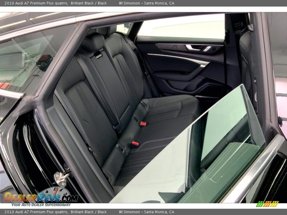 Rear Seat of 2019 Audi A7 Premium Plus quattro Photo #19