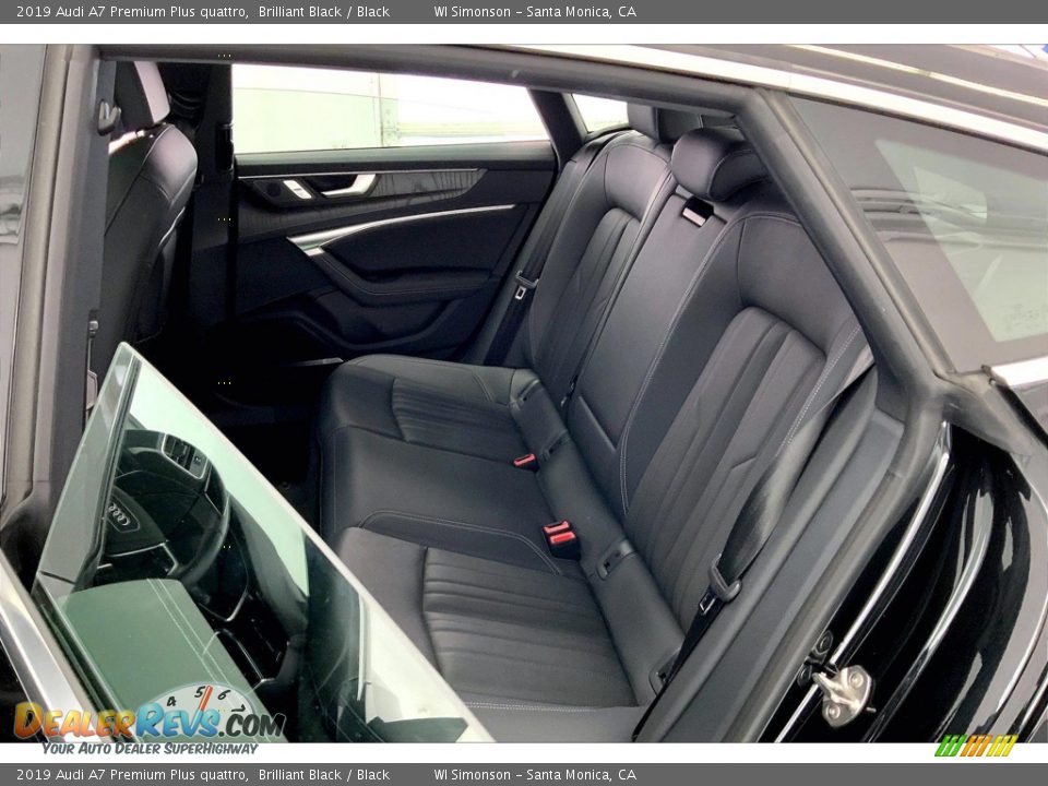 Rear Seat of 2019 Audi A7 Premium Plus quattro Photo #20