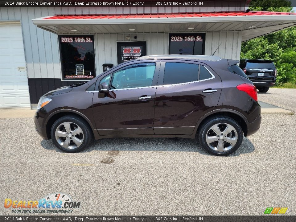 2014 Buick Encore Convenience AWD Deep Espresso Brown Metallic / Ebony Photo #1