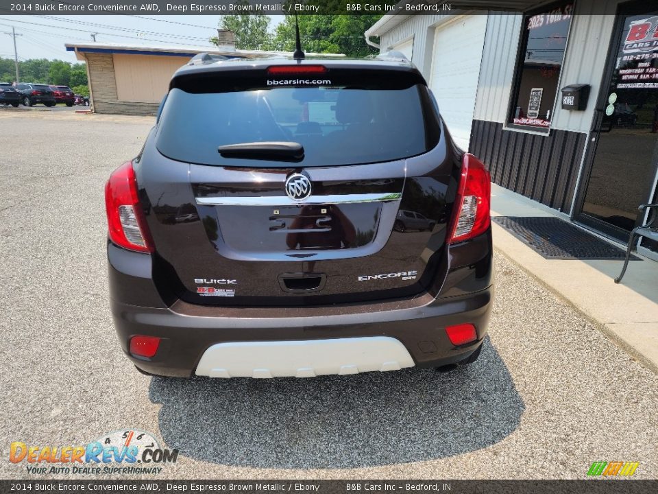 2014 Buick Encore Convenience AWD Deep Espresso Brown Metallic / Ebony Photo #3