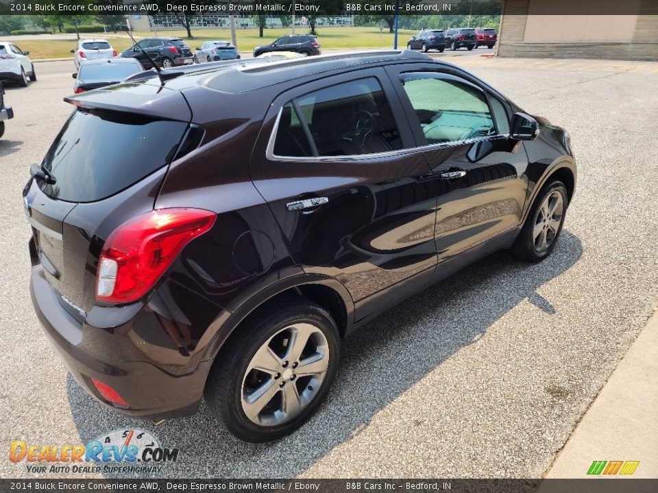 2014 Buick Encore Convenience AWD Deep Espresso Brown Metallic / Ebony Photo #4