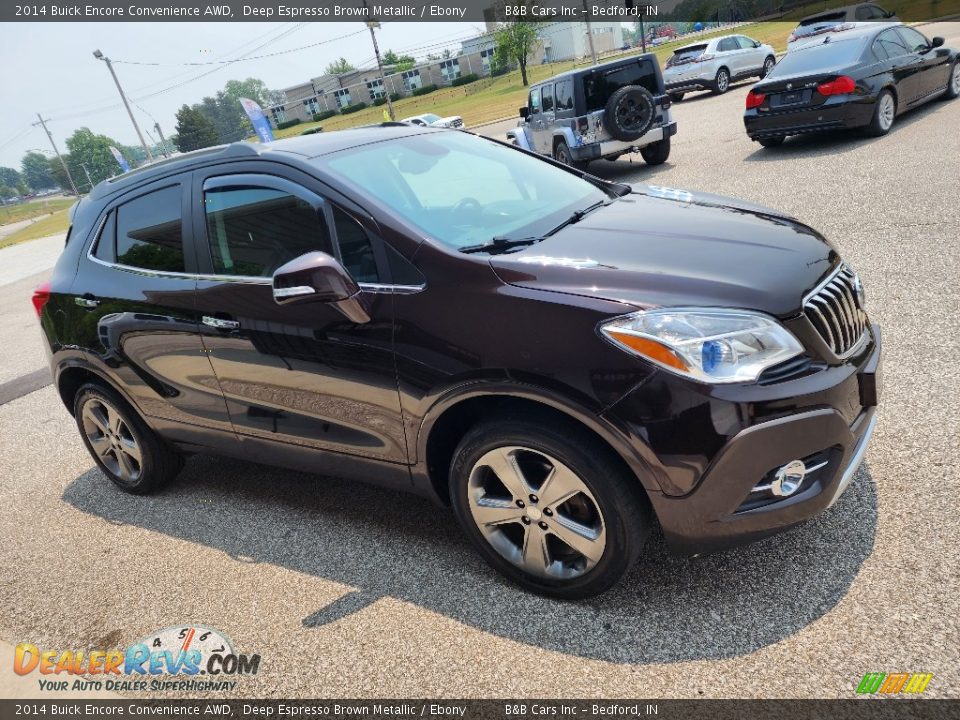 2014 Buick Encore Convenience AWD Deep Espresso Brown Metallic / Ebony Photo #5