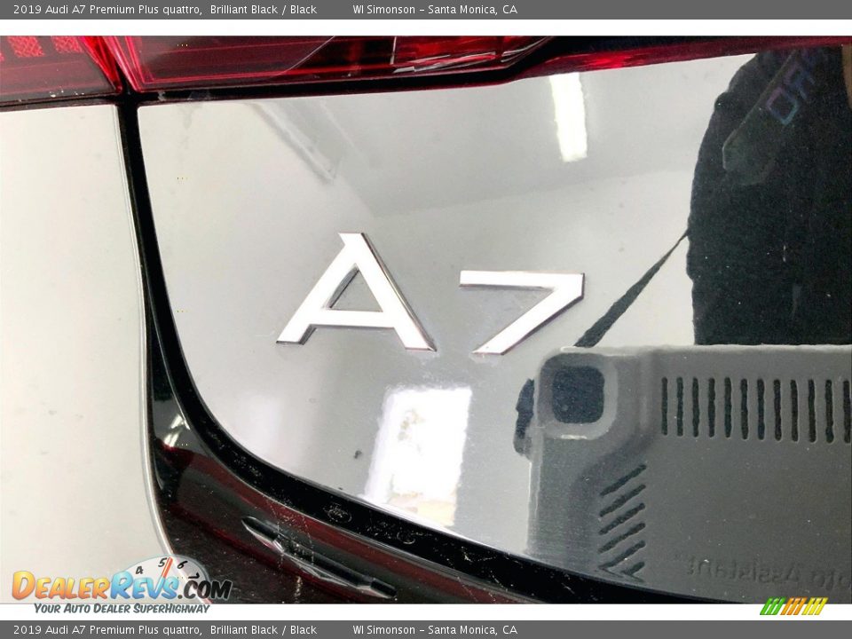 2019 Audi A7 Premium Plus quattro Brilliant Black / Black Photo #31