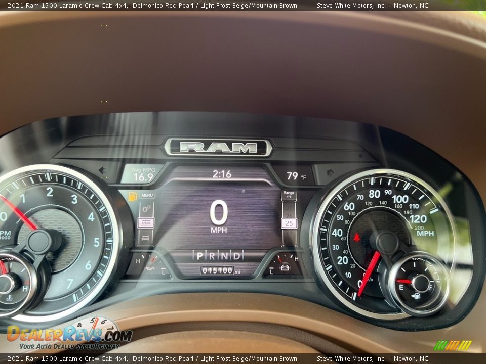 2021 Ram 1500 Laramie Crew Cab 4x4 Gauges Photo #21