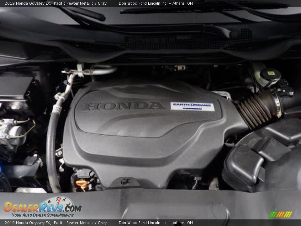 2019 Honda Odyssey EX Pacific Pewter Metallic / Gray Photo #6