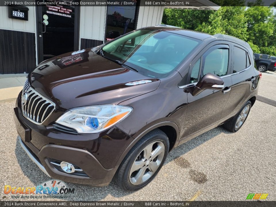 2014 Buick Encore Convenience AWD Deep Espresso Brown Metallic / Ebony Photo #7