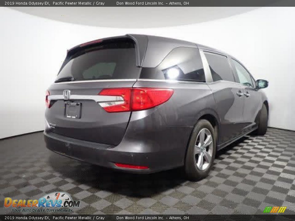 2019 Honda Odyssey EX Pacific Pewter Metallic / Gray Photo #10