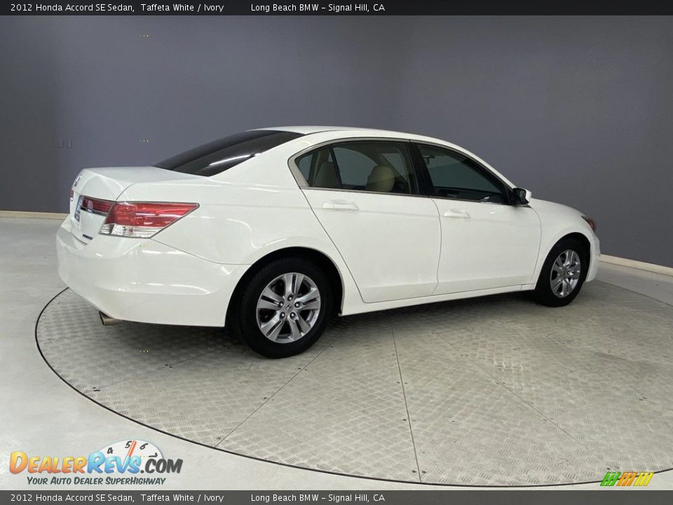 2012 Honda Accord SE Sedan Taffeta White / Ivory Photo #5