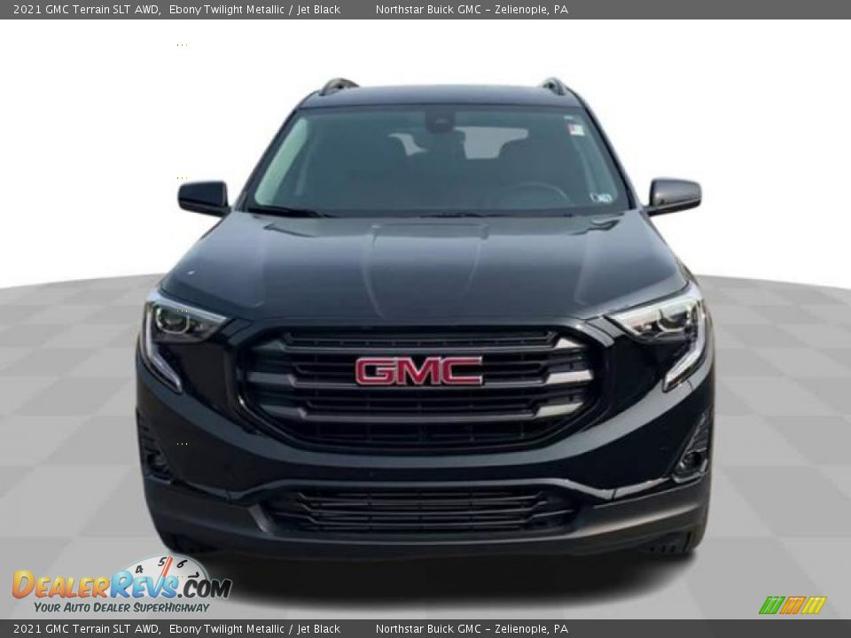 2021 GMC Terrain SLT AWD Ebony Twilight Metallic / Jet Black Photo #3