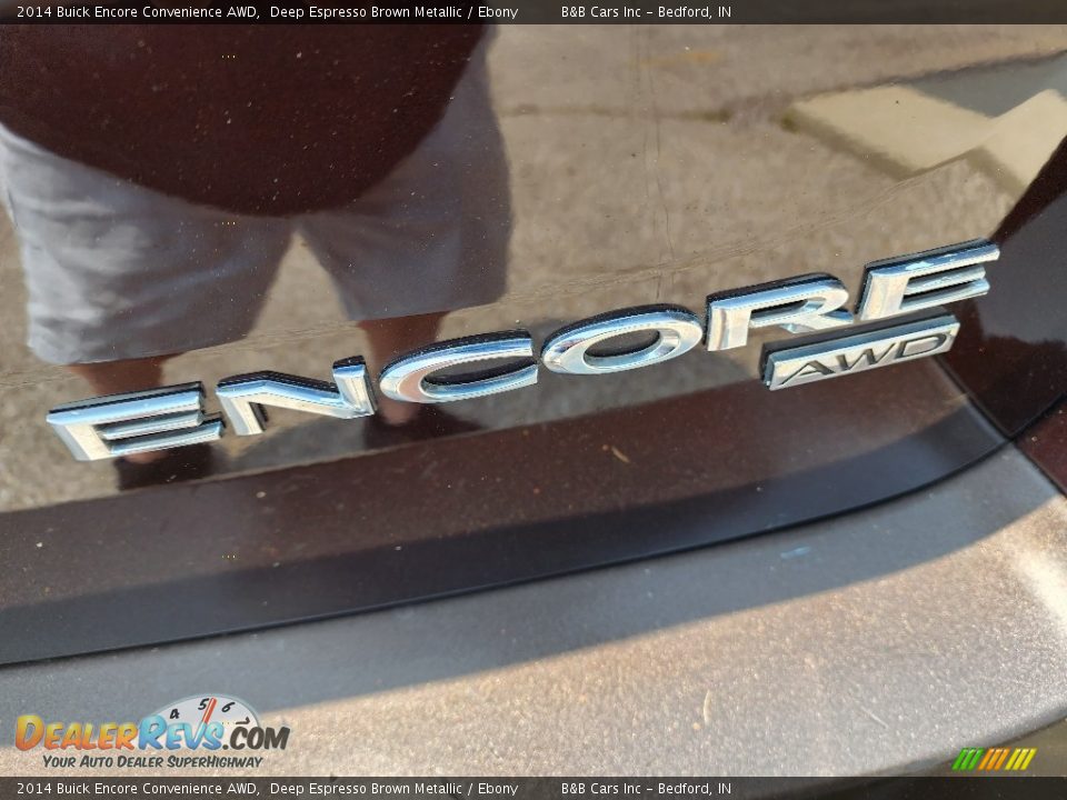 2014 Buick Encore Convenience AWD Deep Espresso Brown Metallic / Ebony Photo #21